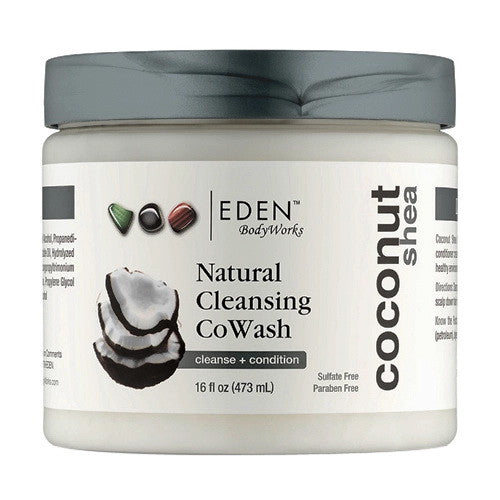 EDEN Body Works Coconut Shea Natural Cleansing Hair Cowash, 16 Oz